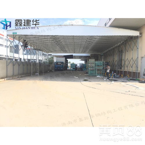 利津縣大型工廠遮陽棚與移動式停車場雨蓬 紡織品遮篷的創新應用